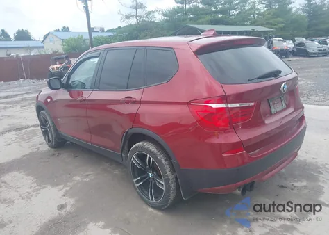 2012 BMW X3 xDrive35I из США, поврежденный, VIN 5UXWX7C50CL737092